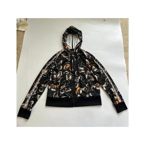 Adidas x Farm Rio Womens Small Bufferfly Track Jacket Retro Streetwear - Picture 1 of 16